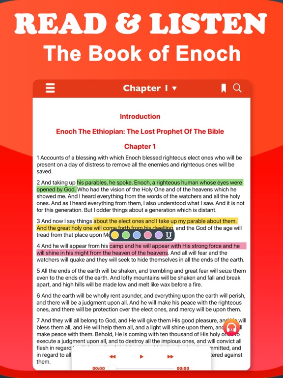Screenshot #5 pour Book of Enoch: + Drama Audio