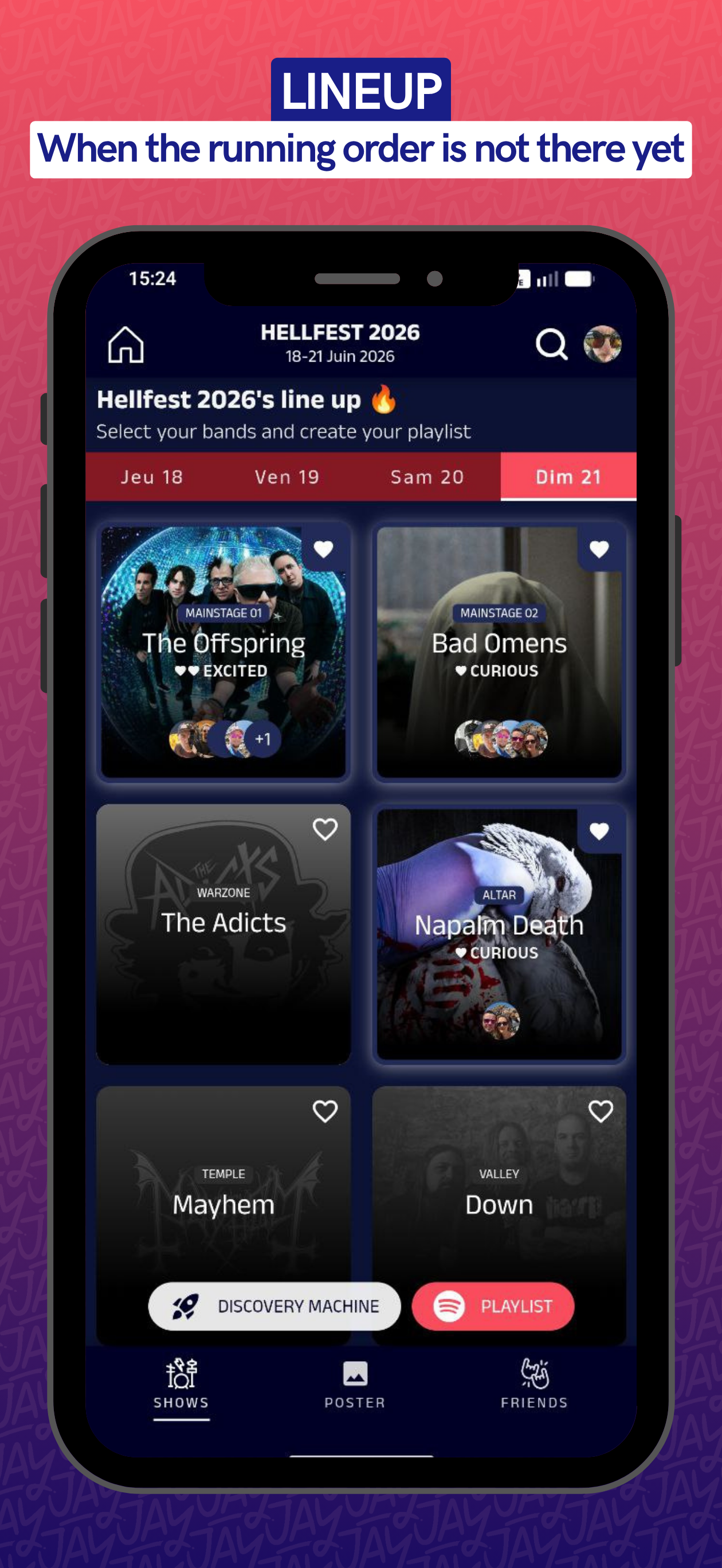 Jay: music fests & friends screenshot 10