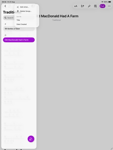 Strum Songbook - Guitar chords iPad screenshot