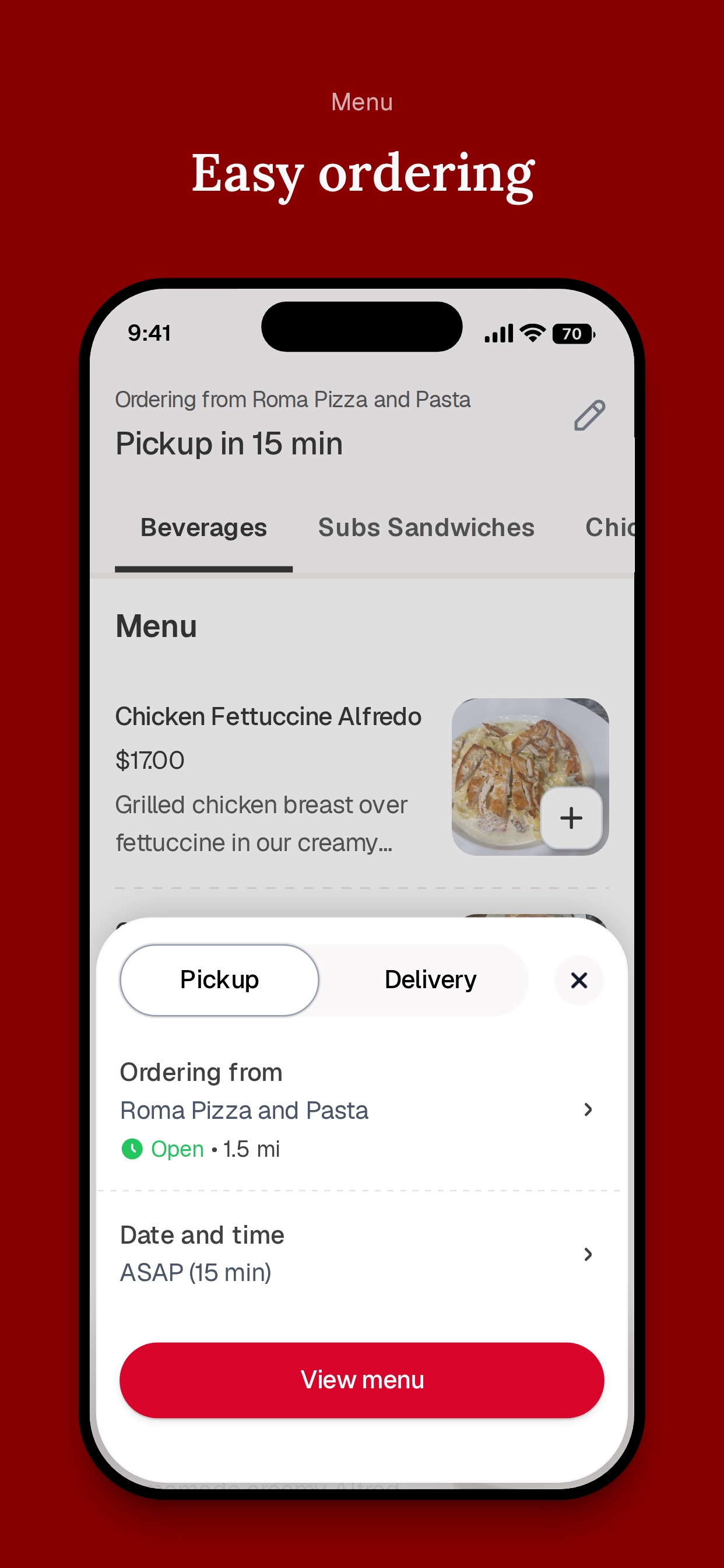 Screenshot 3 of Roma Pizza & Pasta TX