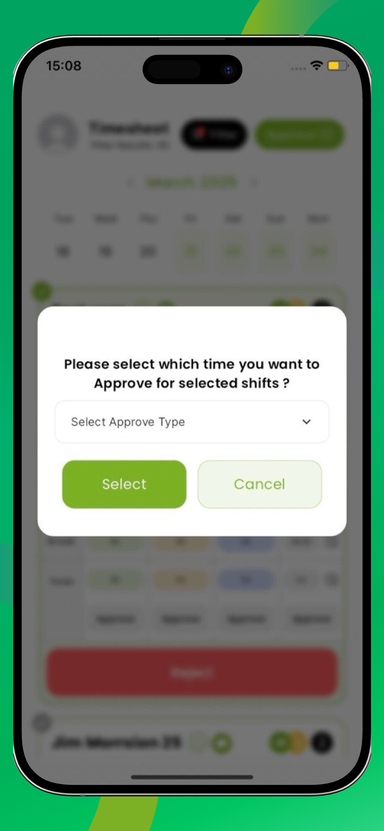 OzStaff Client App screenshot 8