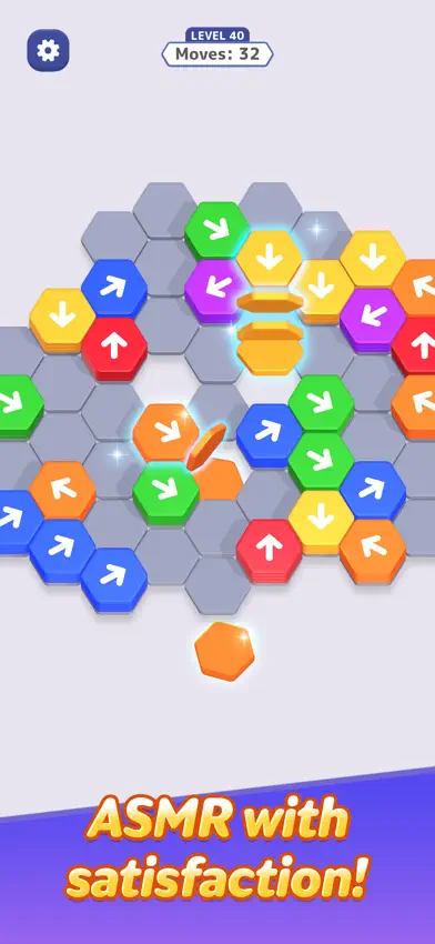 Hexa Away screenshot 1