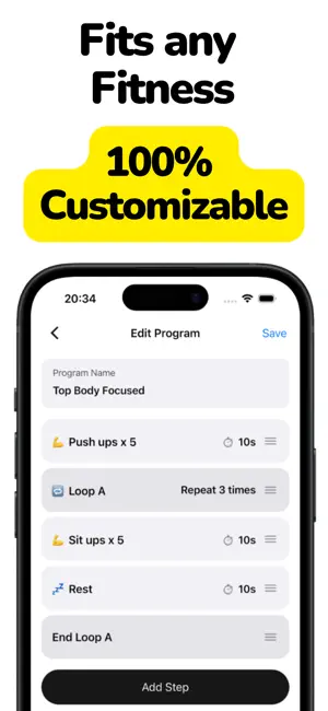 Rep Coach - Workout Timer screenshot 2