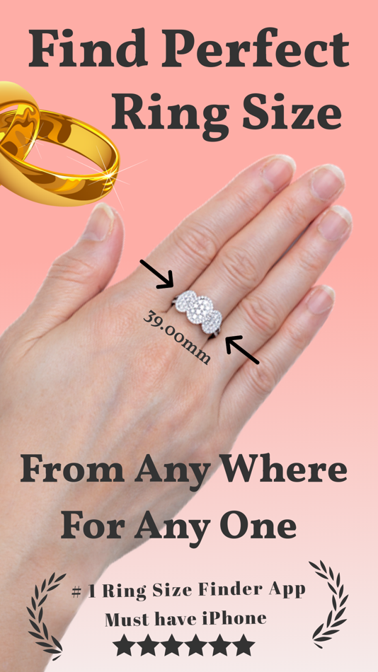 #1. Ring Sizer: Ring Sizing Meter (iOS) By: Vipul Prajapati