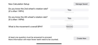 Watch Gear Calculator iPhone screenshot