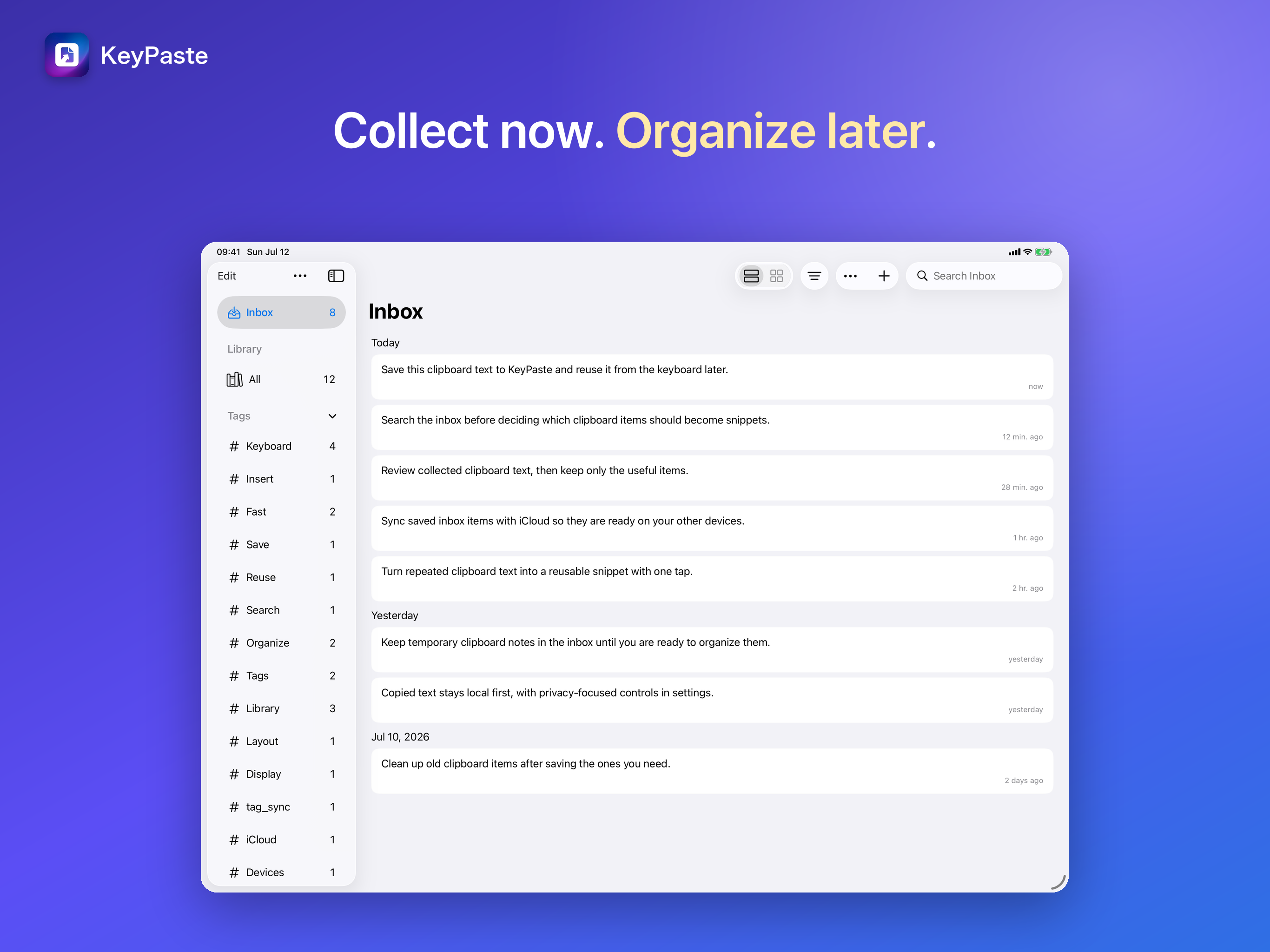 KeyPaste - Clipboard Manager screenshot 9