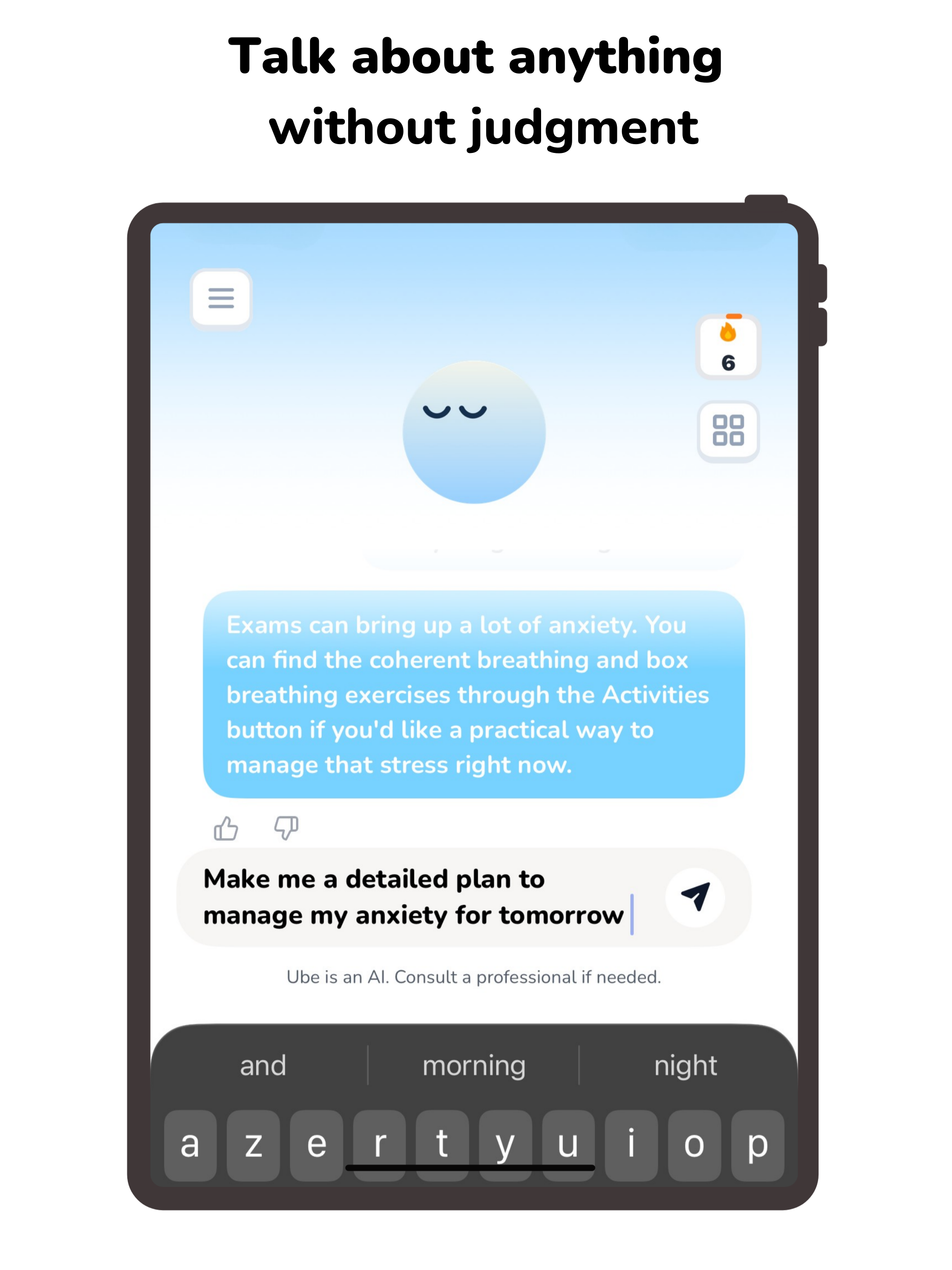 Ube: Meditation Companion