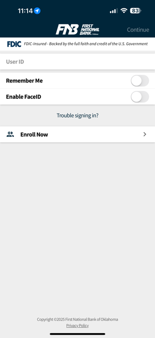 FNB OK Mobile Screenshot 3 of 5