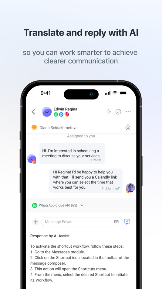 #4. respond.io - Inbox (iOS) 由: Rocketbots