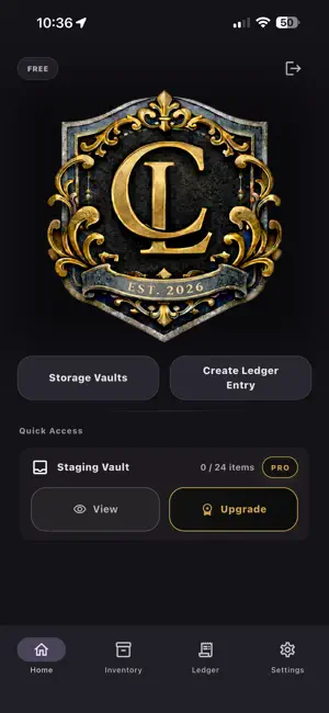 Collection Ledger screenshot 1