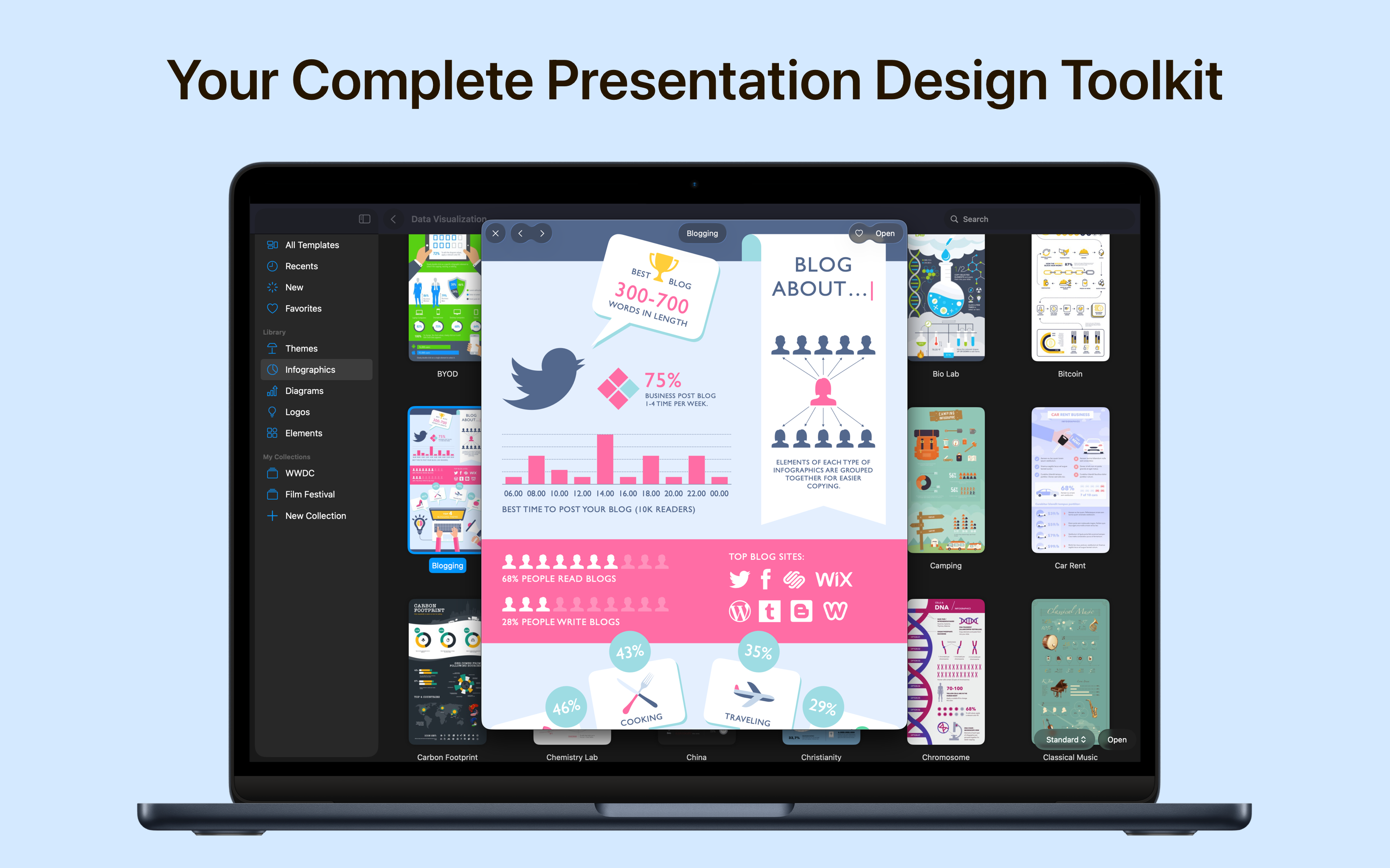 Toolbox for Keynote: Templates
