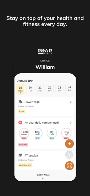 ROAR Active Coaching Platform screenshot 2