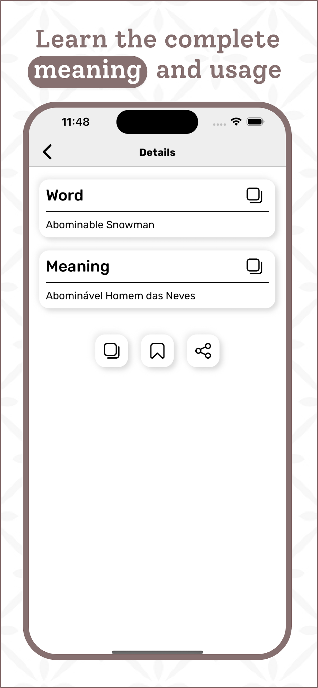 Portuguese Dictionary App screenshot 3