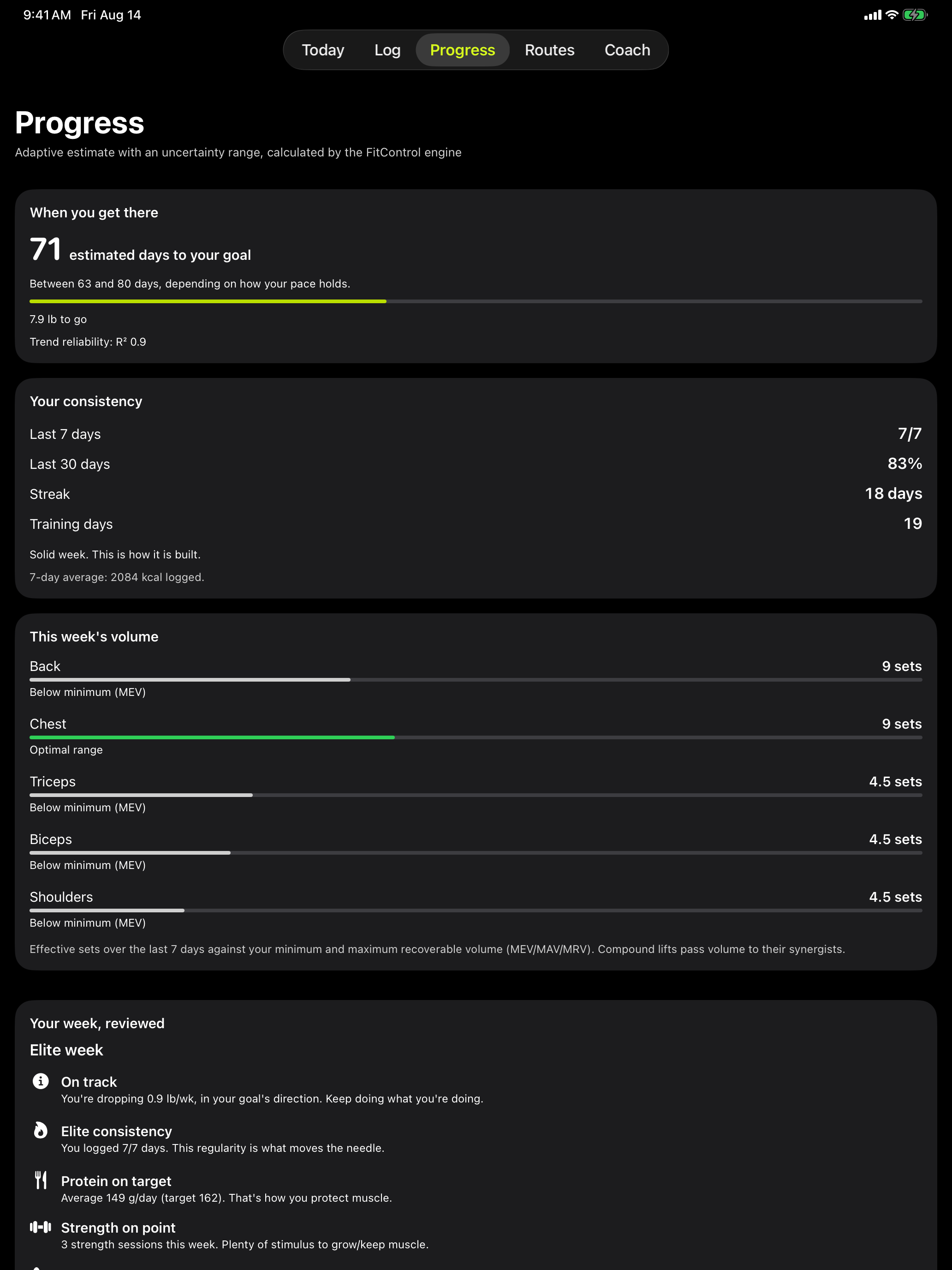 FitControl: Macros & Calories screenshot 15