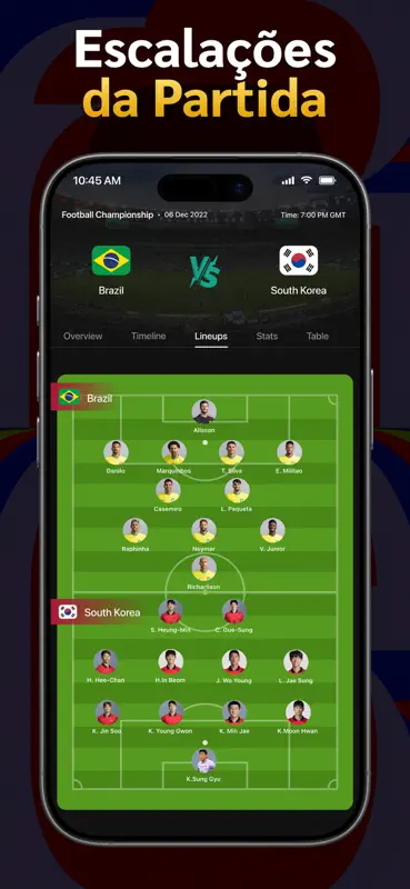 Futebol: Resultados ao Vivo screenshot 3 of 10