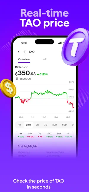 TAO.com: Bittensor wallet screenshot 3