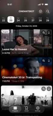 Cinemateket screenshot 1