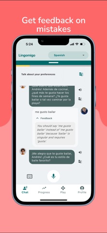 Lingomigo -Language practice Screenshot 3 of 4