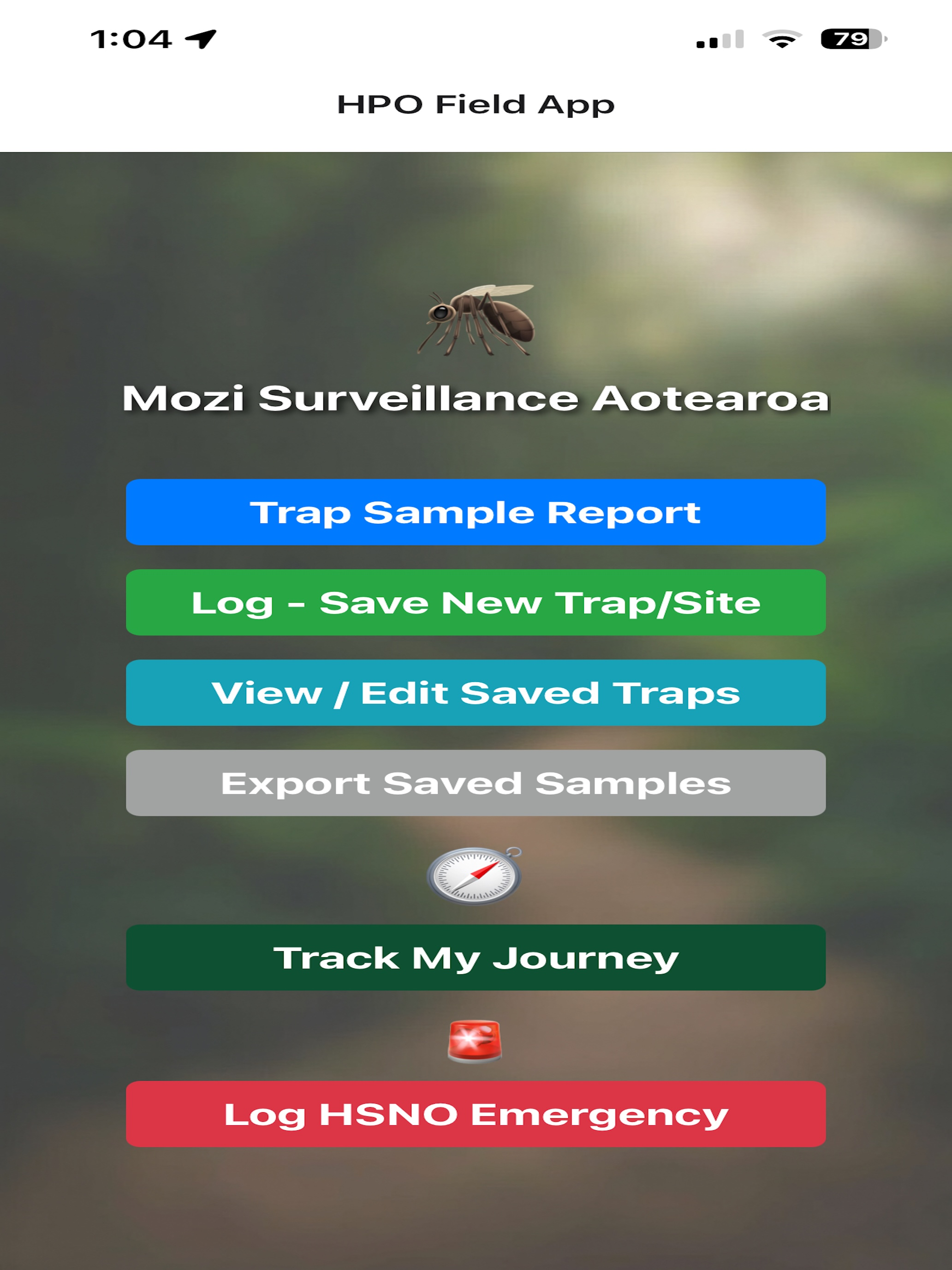 Mozzie App