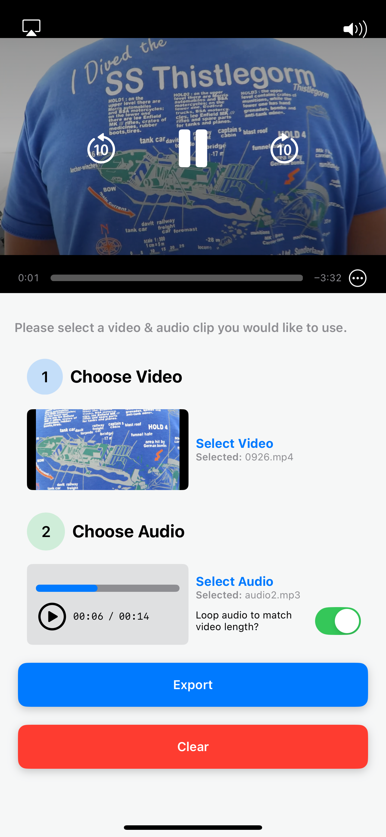 Add Music to Videos.