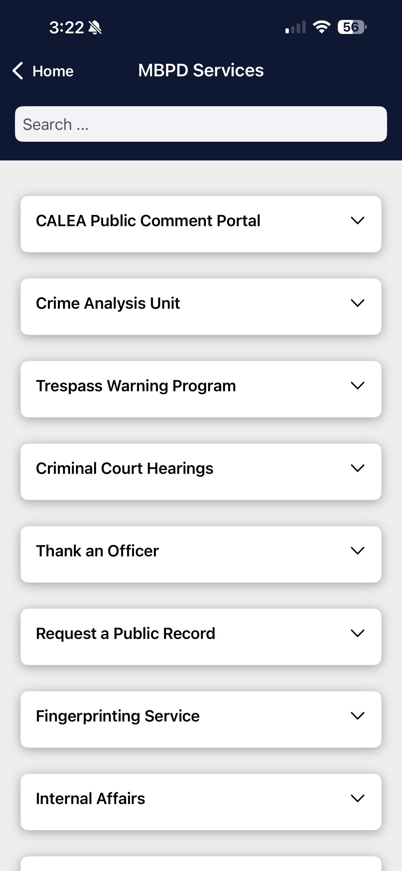 MBPD Connect screenshot 3