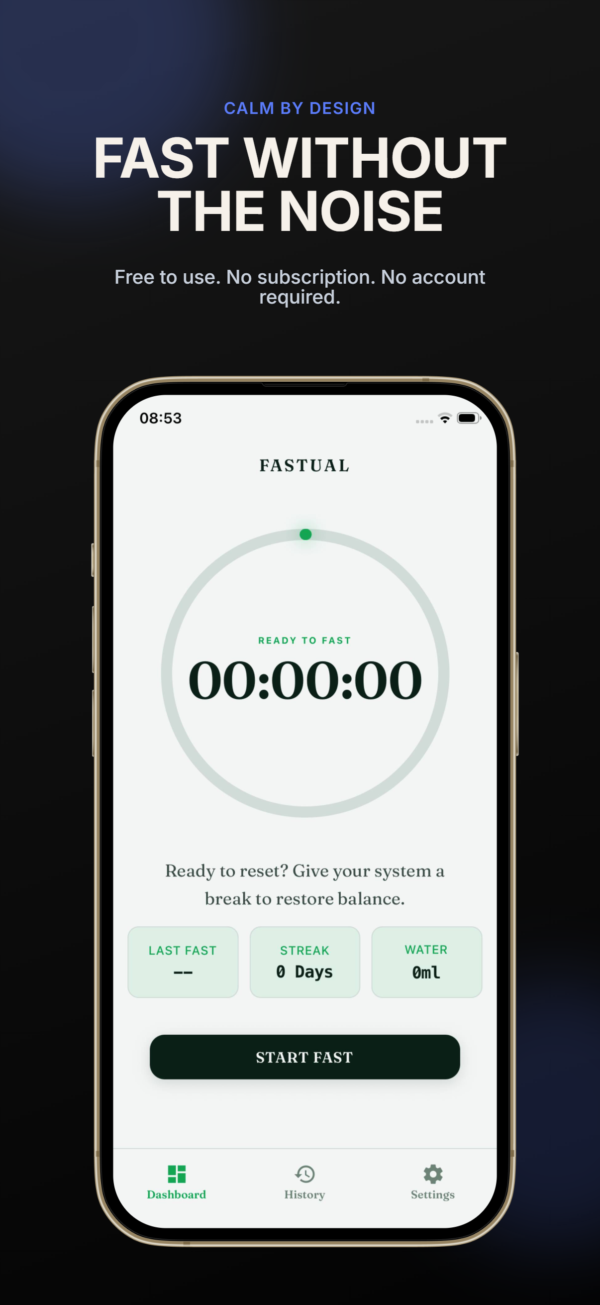 Fastual: Fasting Phase Tracker screenshot 6