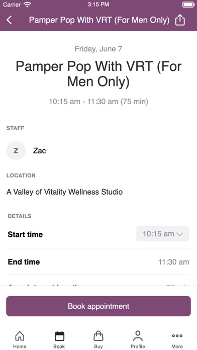 Massage Prescott Screenshot