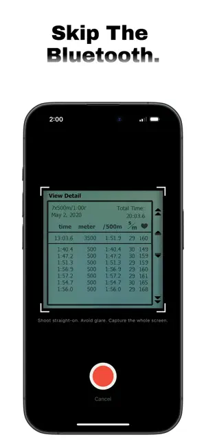 Rowing Tracker - ErgPal screenshot 1