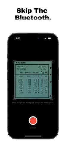 Rowing Tracker - ErgPal Screenshot 1 of 4