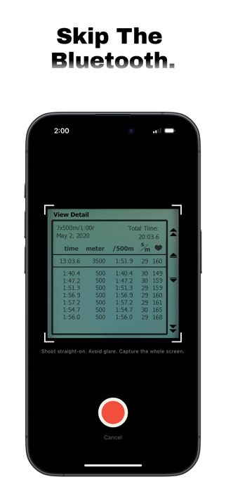 Rowing Tracker - ErgPal Screenshot 1 of 4