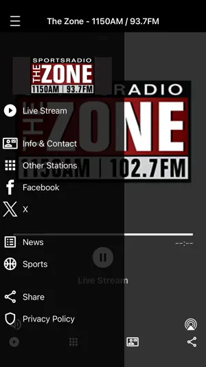 The Zone - SportsRadio 1150 screenshot 2