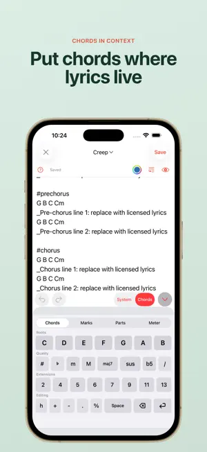 ChordMarker: Chord Chart Maker screenshot 2