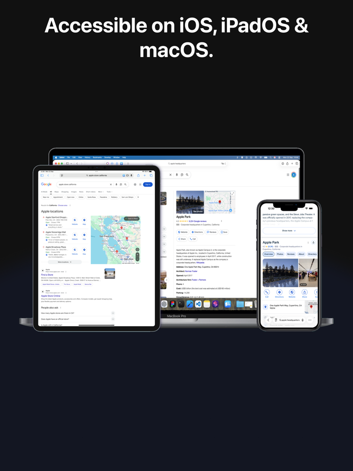 Maps Switcher for Safari