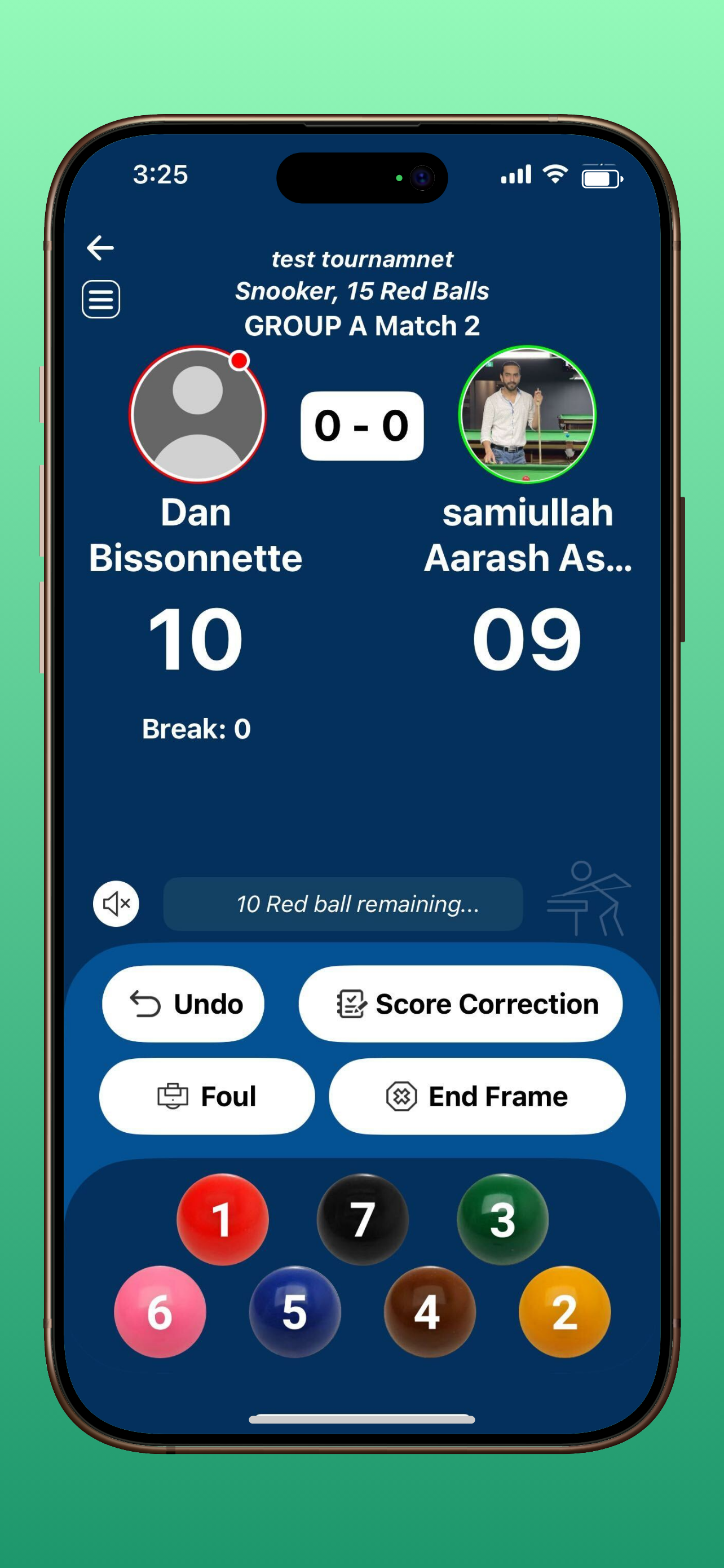 Cloud Snooker Scoring screenshot 3