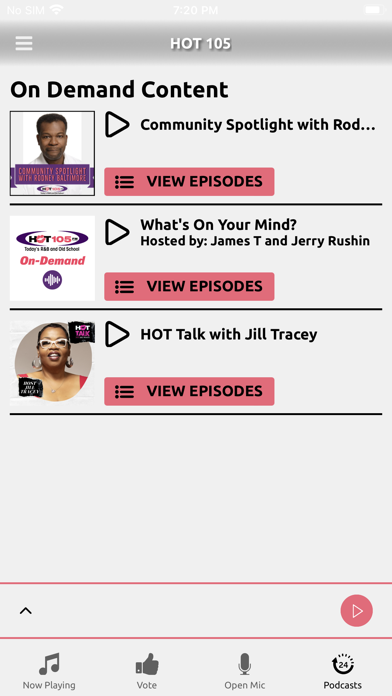 HOT 105 FM Miami Screenshot