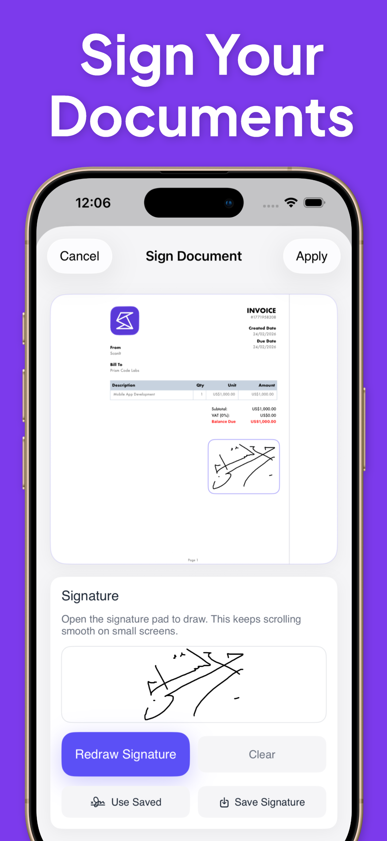 Document Scanner PDF - ScanIt screenshot 3