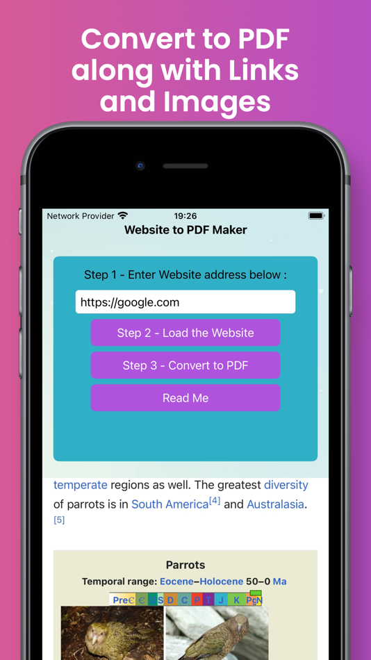 #2. Website to PDF Maker (iOS) 由: Nikhil Anshuman