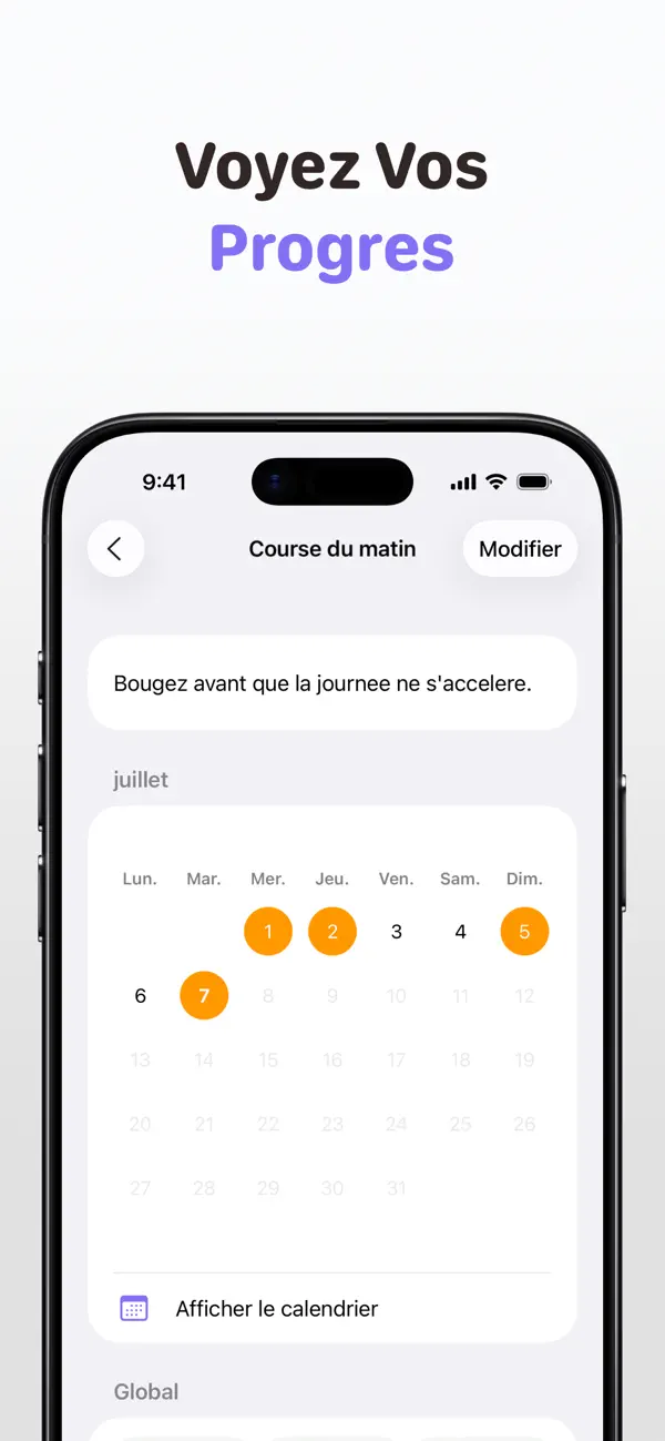 Screenshot #3 pour Habitudes: Suivi quotidien