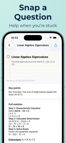 Class Planner & AI Math Solver Screenshot 3 of 7