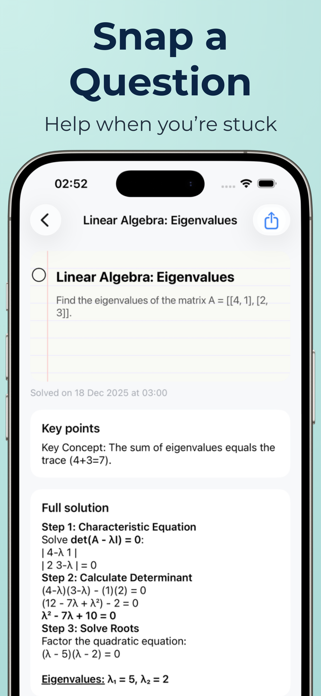 Class Planner & AI Math Solver Screenshot 3 of 7
