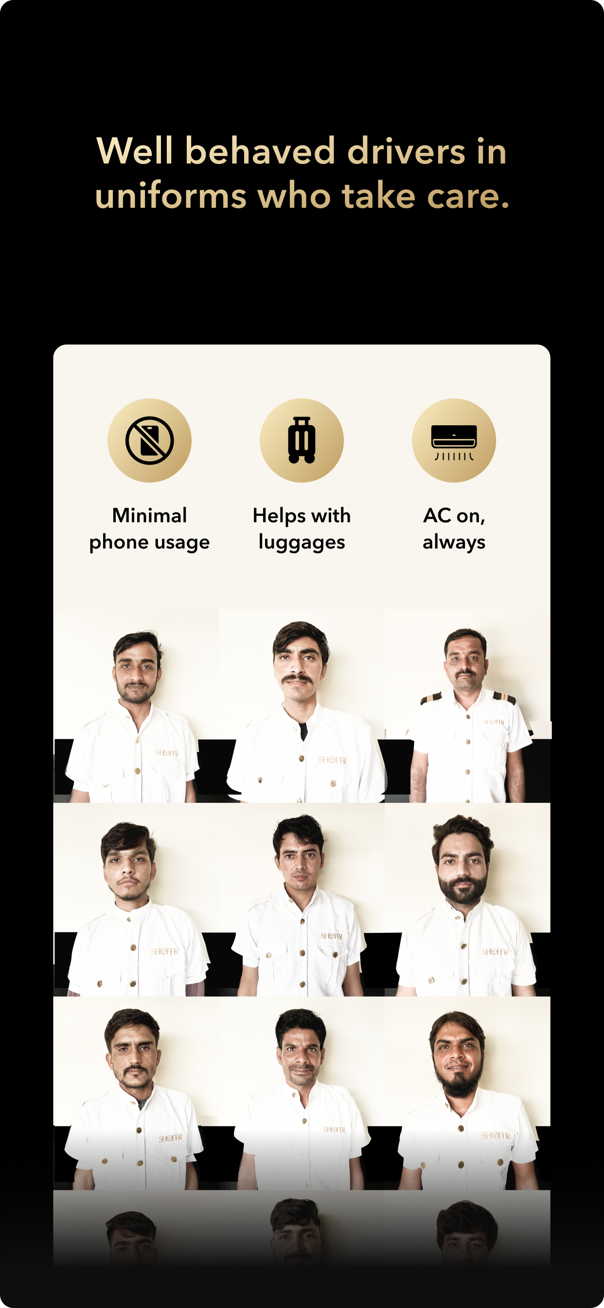 Shoffr: premium taxi service screenshot 2