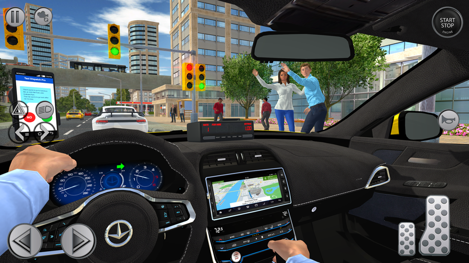 #1. Grab City Taxi: Car Games 3D (iOS) Bởi: Muhammad Hasan Parvez