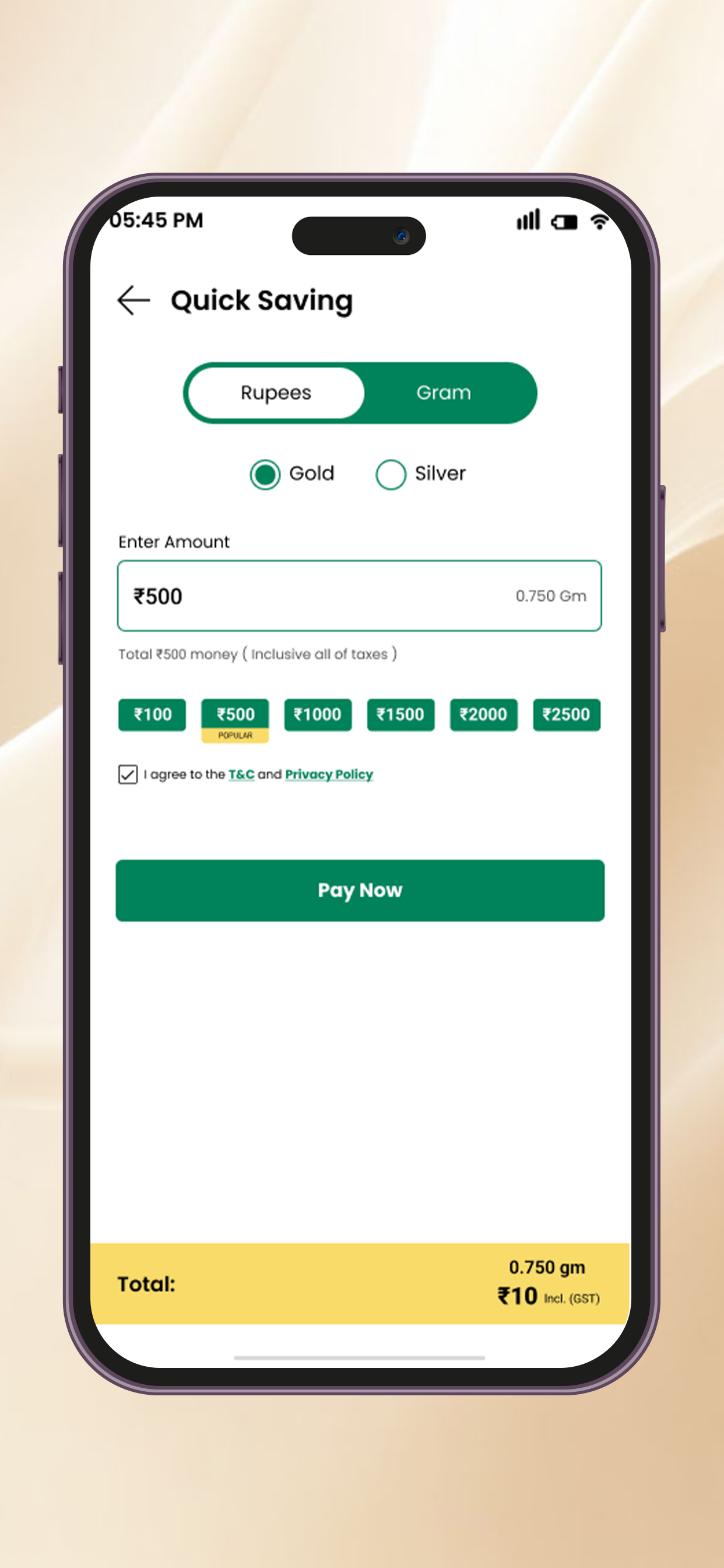 Just Buy Gold screenshot 4