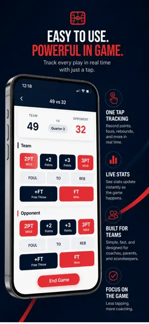 Go Team App - Score your games screenshot 2