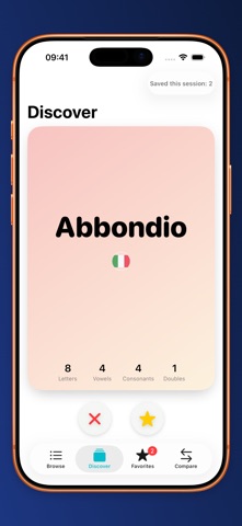 Namehim iPhone screenshot