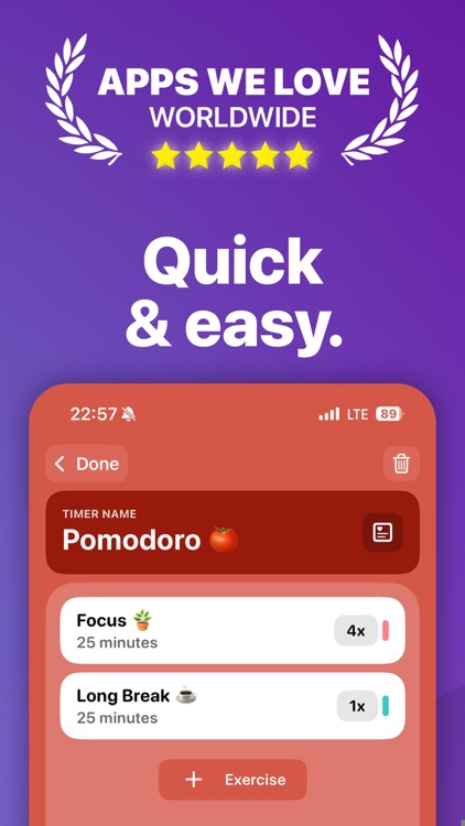 Interval Timer: Tabata Workout
