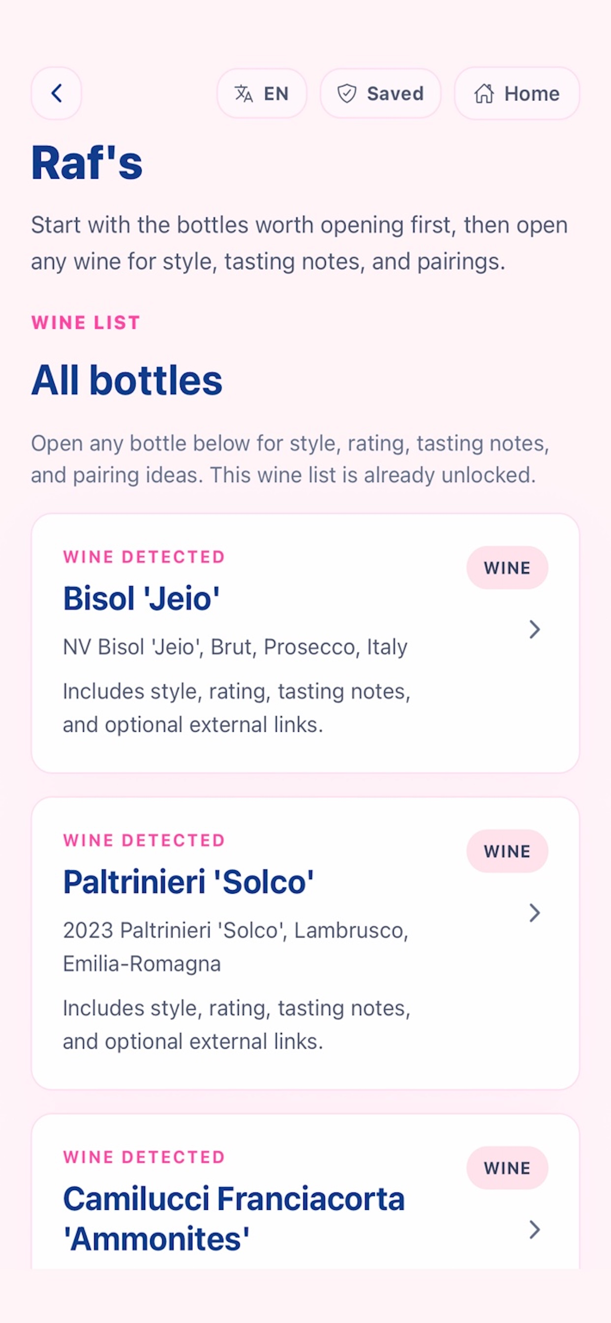 MenuTeller screenshot 7