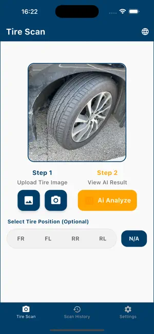 Tire Ai Scan 2025 Lite screenshot 2