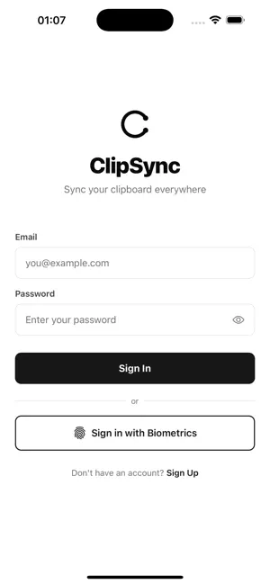 ClipSync — Clipboard Sync screenshot 1