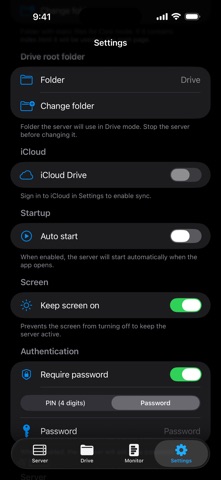 Hosty - Server & Drive screenshot